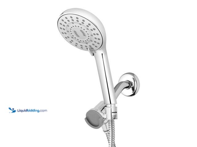 Lot 49-5413564 - Waterpik
8-Spray Wall Mount Magnet Assist Multi Height Handheld Shower Head 1.8 GPM in Chrome UNUSE...