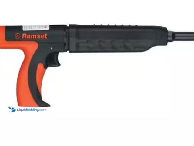 Lot 49-1625362 - Ramset Master Shot 0.22 Caliber Powder Actuated Tool (PAT), Model # 40088, Slightly used, Unable to ...