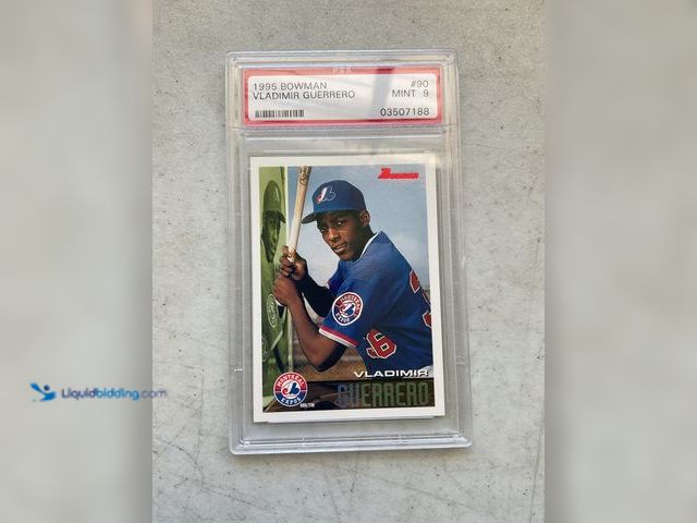 Lot 49-1977110 - Other WOW GRADED CARD! 1995 BOWMAN VLADIMIR GUERRERO #90 BASEBALL CARD PSA GRADED 9 MINT #COINS0723