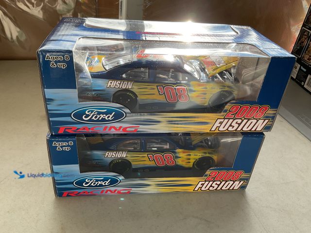 Lot 49-3503747 - Other LOT OF 2 FORD RACING 2008 FUSION 1/24 SCALE DIECAST CARS IN ORIGINAL BOXES