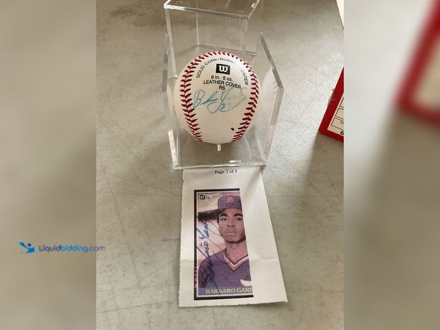 Lot 49-5350461 - Other VERY NICE DETROIT TIGERS BARBARO GARBEY AUTOGRAPHED BASEBALL