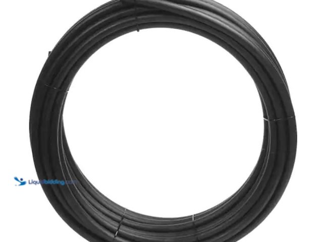 Lot 49-3430478 - Qualpol 3/4 in. x 100 ft. IPS 100 PSI NSF Pipe, Potable grade, Black, Model # X2-75100100, Unused.  ...