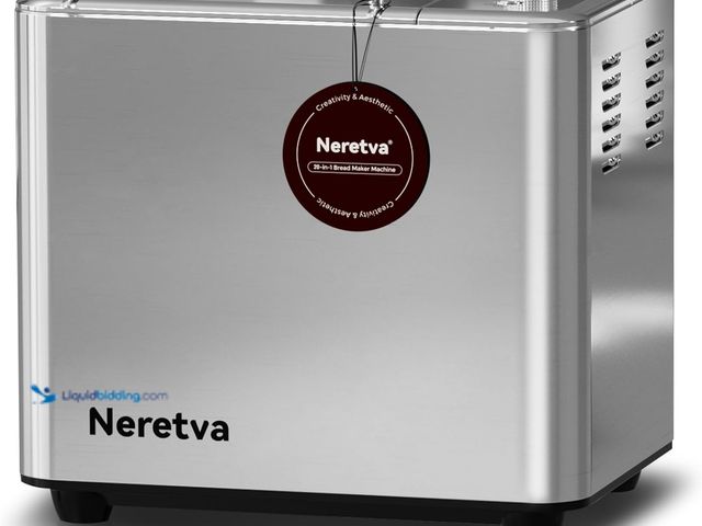 Lot 49-5487424 - Neretva Bread Maker, 20-IN-1 2LB Bread Machine Dual Heater Bread Maker Machine Automatic with Nonsti...