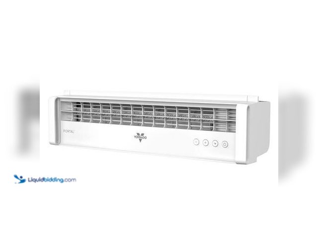 Lot 49-3616863 - Vornado Portal 6.58 in. 3-Fan Speeds Window Fan in with Reversible Exhaust Mode - Unused , does not ...