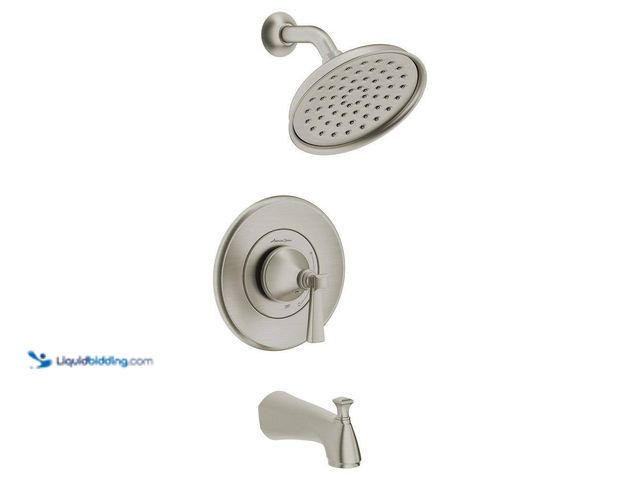 Lot 49-5464017 - American Standard
Rumson Single-Handle 1-Spray Tub and Shower Faucet with 1.8 GPM in Brushed Nickel...