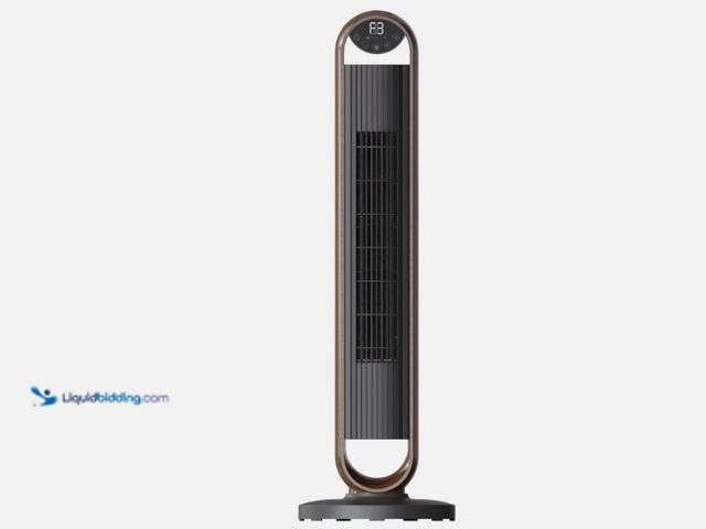 Lot 49-2023278 - Better Homes & Gardens 36'' 3 Heat Settings Oscillating Tower Heater with Remote. Model # 6974625750...