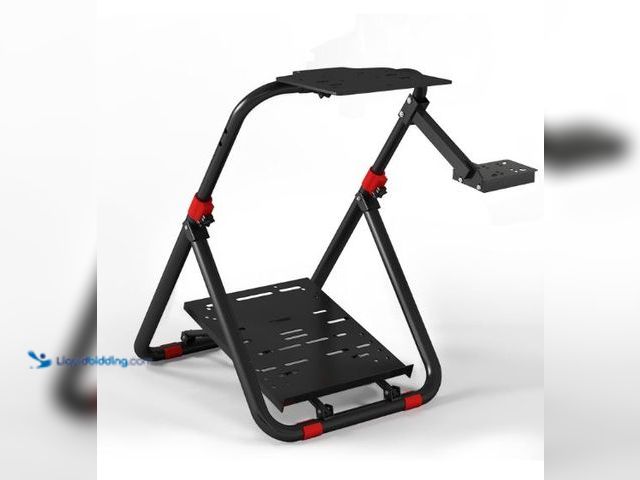 Lot 49-3432162 - DIWANGUS Racing Wheel Stand Foldable Racing Simulator Cockpit Adjustable Steering Wheel Stand for Lo...