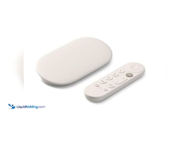 Lot 49-2024968 - Google TV Streamer (4K) with Voice Remote - Porcelain. Model # GA05662-US. MSRP $ 14. Unused, has ch...