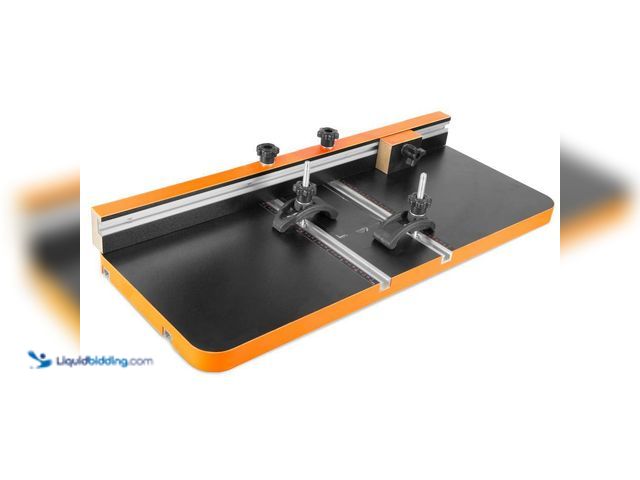 Lot 49-5413764 - WEN
24 in. x 12 in. Drill Press Table with an Adjustable Fence and Stop Block NEW