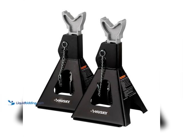 Lot 49-5408010 - Husky 3-Ton Car Jack Stands. [Model # HPL4124-ZD] Unused