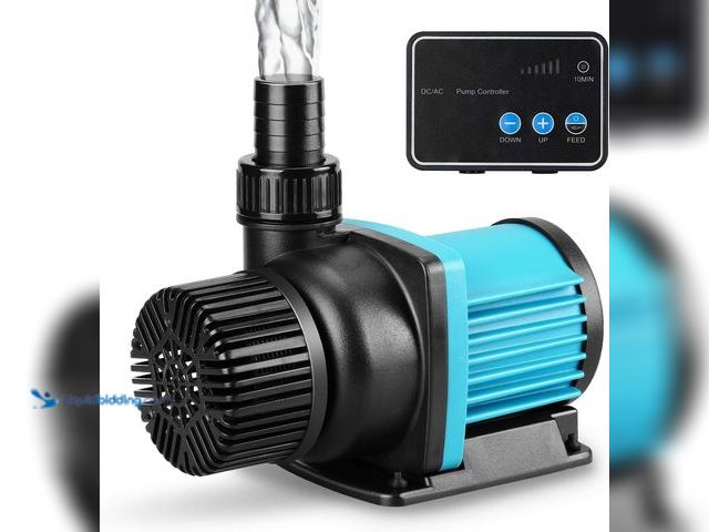 Lot 49-5549866 - 2250GPH Aquarium 24V DC Return Pump with Controller, Submersible and Inline Return Pump for Fish Tan...