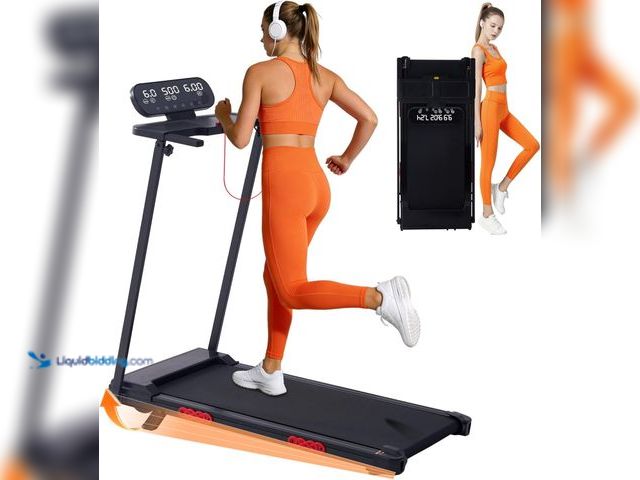 Lot 49-5542886 - Walking Pad Treadmill with Incline, 2026 Upgrade Portable Treadmill with Handles for Home Small, 3.5...