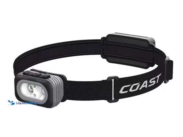 Lot 49-1567758 - Coast RL22R 1000 Lumens Rechargeable Battery LED Power Headlamp, Model # 30828, Slightly used, Has c...