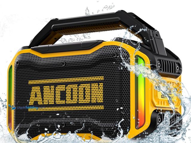 Lot 49-5459519 - Speaker Bluetooth Wireless: 80W(Peak) Loud Speaker with Bass, 20H Playtime, IPX6 Waterproof. Model #...