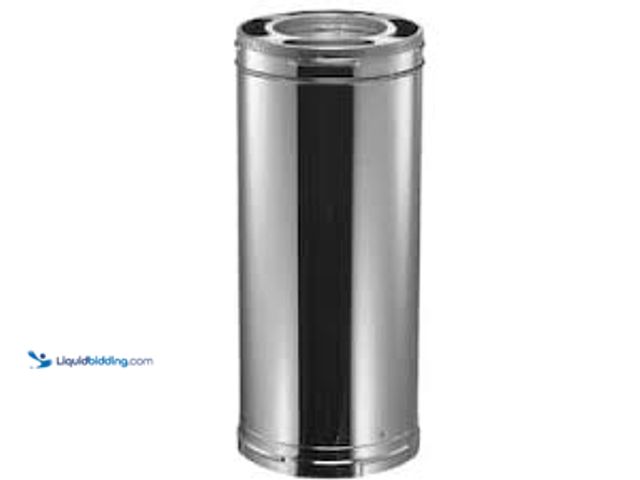 Lot 49-5483768 - DuraVent DuraPlus All-Fuel Chimney 6in. X 36in. Diameter Chimney Pipe. Model # 6DP-36. Unused