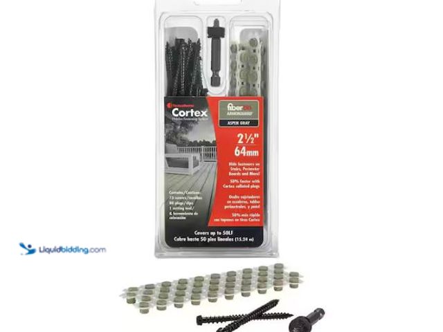 Lot 49-1624397 - Lot of (2) Fasten Master Collated Cortex Hidden Fastening System for Fiberon Armor Guard Decking - 2...