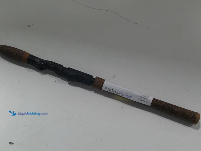 Lot 49-2024703 - Black Berkley lightning rod fishing pole. Model #BSLR66. Slightly used. Scuffs and scratches.   Ref#...