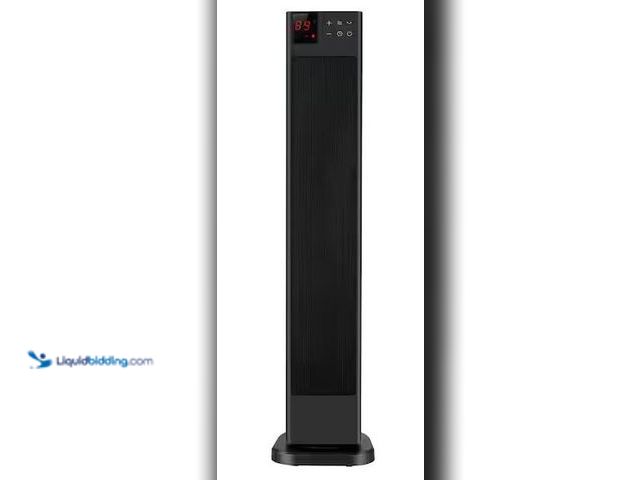 Lot 49-5490042 - Pelonis
30 in. 1500-Watt Digital Tower Ceramic Heater Internet # 320309458
Model # PHT30D7BBB
Sto...
