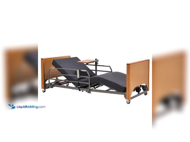 Lot 49-1577003 - Hospital Bed with 5 Electric Functions – Advanced German Technology Medical Bed for Home Use – Overb...