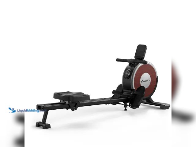 Lot 49-1531217 - Q1S Auto Electromagnetic Smart Rower. Q1S Smart Rower features auto-adjusting resistance, ultra-quie...