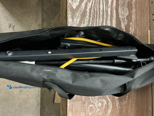 Lot 49-5559240 - Baseball Swing Trainer With 4 Power Bands,Auto Reset Hitting Trainer | Softball Swing Trainer,Height...