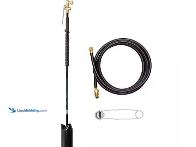 Lot 49-1630956 - Bernzomatic Firestarter Blaze Torch Compatible with 20 lb. Propane Tank with Adjustable Wide Brush F...