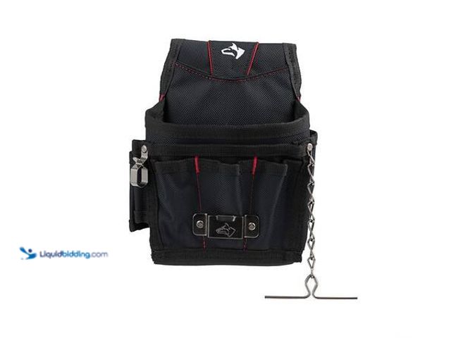 Lot 49-5541608 - Husky 9-Pocket Black Maintenance Tool Belt Pouch. Model # HD893876-TH. Unused.