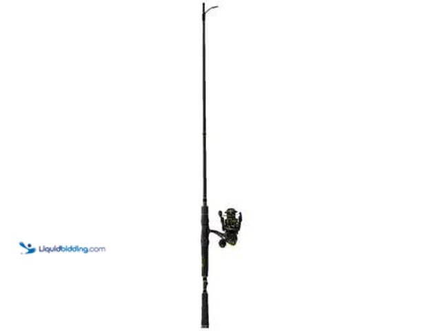 Lot 49-2021826 - Lew’s Xfinity Spinning Reel and Fishing Rod Combo, 6-Foot 6-Inch, 1-Piece Rod, Size 200 Reel, Strike...