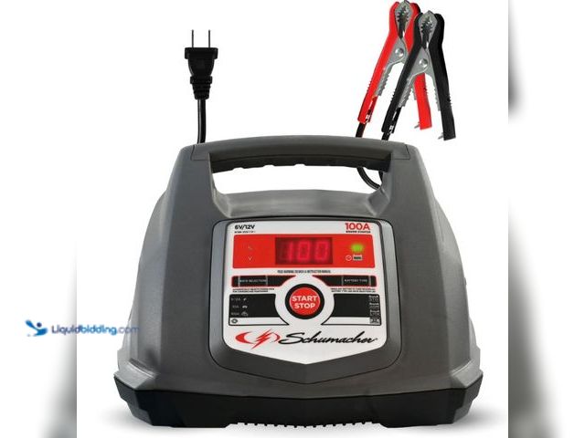 Lot 49-1625724 - Schumacher Electric 6A Car Battery Charger and 100A Engine Start, Maintainer, 30A Boost, Battery and...