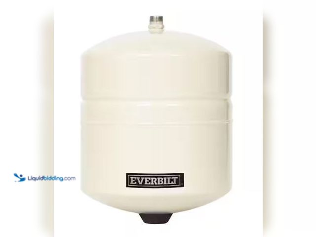 Lot 49-1549463 - Everbilt 4.5 Gal Thermal Expansion Tank, Model # HDET4G, Unused.  Ref#HDPA1030