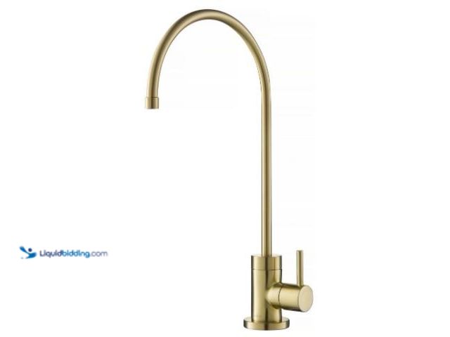 Lot 49-5551519 - KRAUS Purita 100% Lead-Free Kitchen Water Filter Faucet in Spot Free Antique Champagne Bronze, FF-10...
