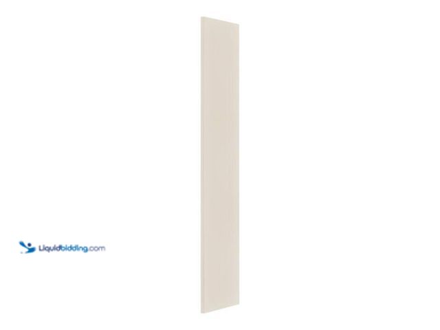 Lot 49-2024862 - Hampton Bay Avondale 11.25 in. W x 48 in. H Kitchen Cabinet End Panel in Antique White. Model # EPUF...