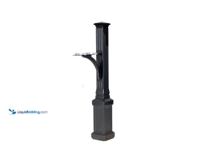 Lot 49-5463738 - Postal PRO
Lexington Post Kit in Black (scuffs and scratches) (pole only) Unused