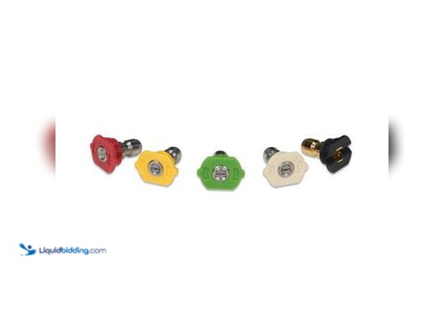 Lot 49-3565735 - DEWALT Replacement Spray Nozzles with 1/4 in. QC Connections for Hot/Cold Water 4500 PSI Pressure Wa...