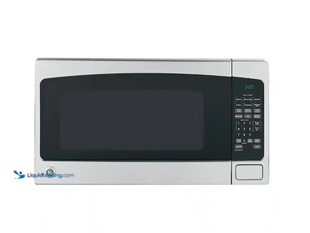 Lot 49-5552456 - GE - 2.0 Cu. Ft. Countertop Microwave with Sensor Cooking and Defrost - Stainless Steel. Model: GCST...