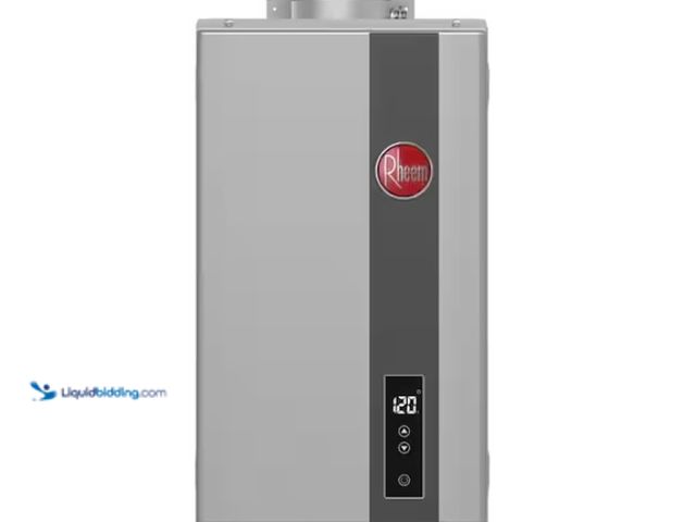 Lot 49-1591575 - Rheem Performance Plus 7.0 GPM Non-Condensing Indoor Natural Gas Tankless Water Heater, Model # ECO1...