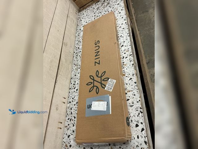 Lot 49-3531224 - ZINUS Justin 14 Inch Easy to Assemble Mattress Foundation, Steel Support, No Box Spring Needed, Twin...