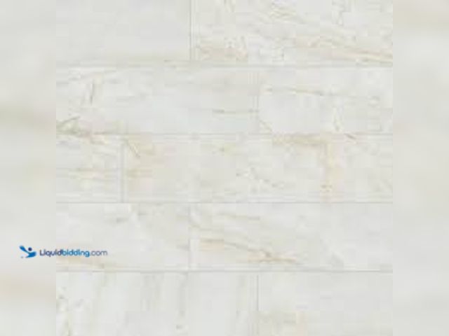Lot 49-5485124 - Approx 120 sq.ft.Daltile Westoria Champagne 4 in. x 12 in. Glazed Ceramic Wall Tile (10.75 sq. ft./C...