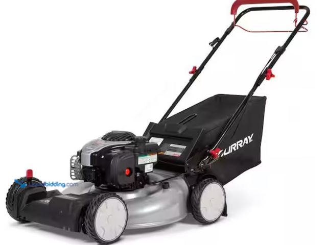 Lot 49-2005472 - Murray 22 in. 140 cc Briggs & Stratton Walk Behind Gas Self-Propelled Lawn Mower with Front Wheel Dr...