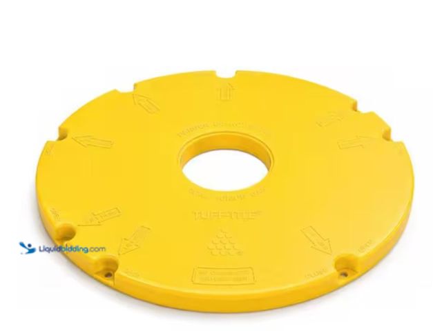 Lot 49-3611874 - Lot of (2) Tuf-Tite 24 in. Internal Riser Safety Lid, Model # 89-24RISL-FLAT-SL, Unused.   Ref#PA070...