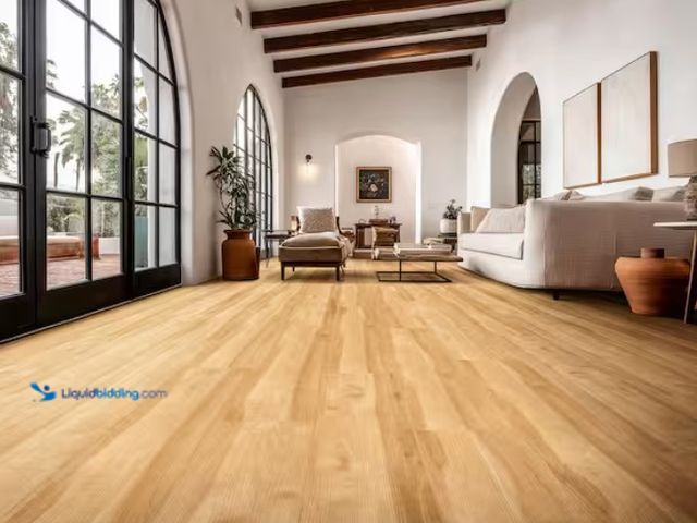 Lot 49-1594289 - Approx. (587) sq. ft. of Life proof Rolling Fork 22 MIL x 9 in. x 48 in. Natural Pine Waterproof Cli...