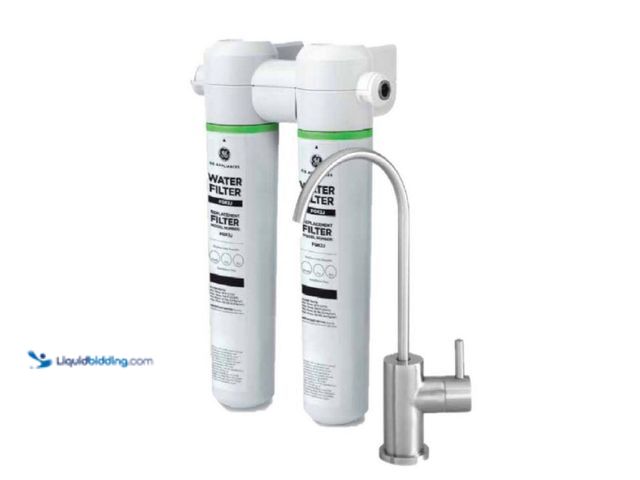 Lot 49-5405838 - GE
Under Sink Dual Stage Water Filtration System with Faucet Unused