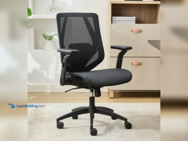 Lot 49-1625179 - True Wellness All Mesh Office Chair, Model # 1812395, Unused, Has attachments.  Ref#BINHD0702