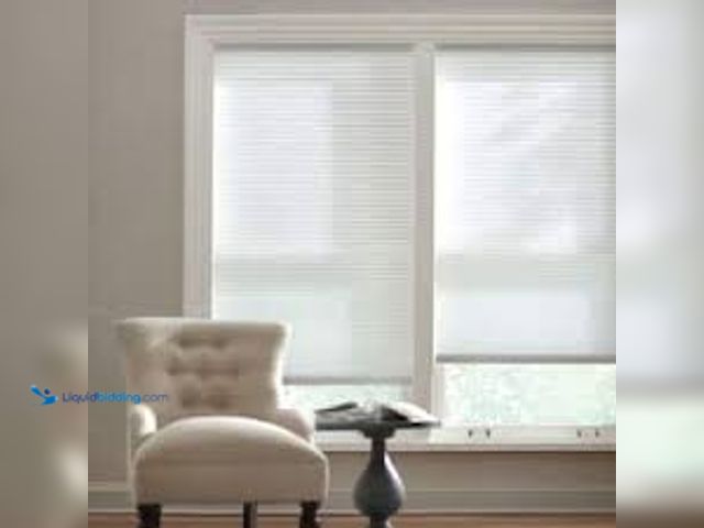 Lot 49-5459935 - Home Decorators Collection Snow Drift Cordless Light Filtering Cellular Shades for Windows - 48 in W...