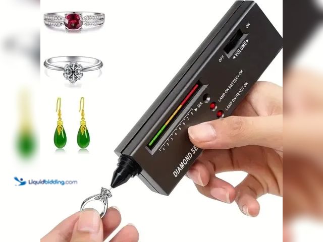 Lot 49-1820455 - Portable Diamond/Gemstone Tester Tool for Jewelers - NEW - Easy to use even for a new beginner.  Emi...