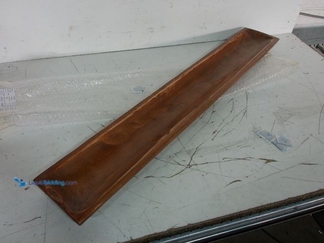 Lot 49-1622393 - Uziass 39.25" X 6.5" X 2" Large Long Wooden Dough Bowls, Unused  Ref#CRS0626