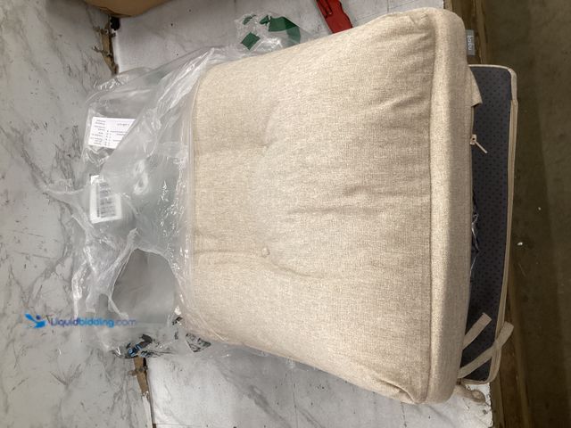 Lot 49-5551732 - Memory Foam Lounge Patio Cushion (Tan) Unused