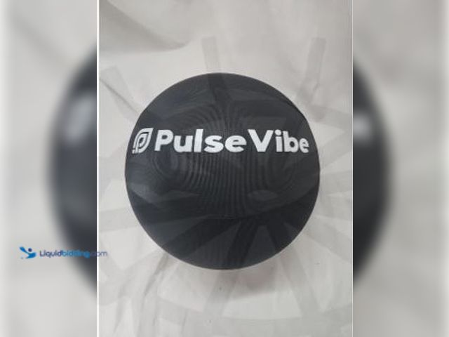 Lot 49-1517414 - (2) Pulse Vibe Pro Edition Black Silent Training Basketball, Model # 365544186713, Unused.  Ref#MTME...