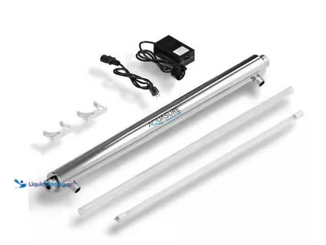 Lot 49-1632054 - AQUASURE Quantum 12 GPM Whole House Ultraviolet UV Replacement Quartz Sleeve Tube, Compatible with A...