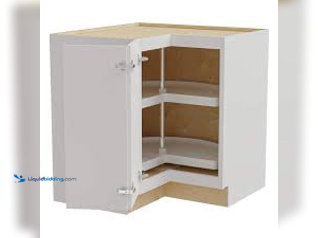 Lot 49-5479058 - Contractor Express Cabinets Arlington 36 in. W. x 21 in. D x 34.5 in. H Assembled Plywood Stocked Co...